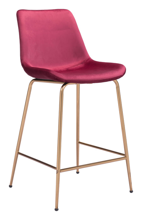 Tony Counter Chair Red