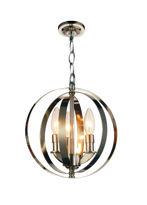 3 Light Up Mini Pendant with Antique Brass finish