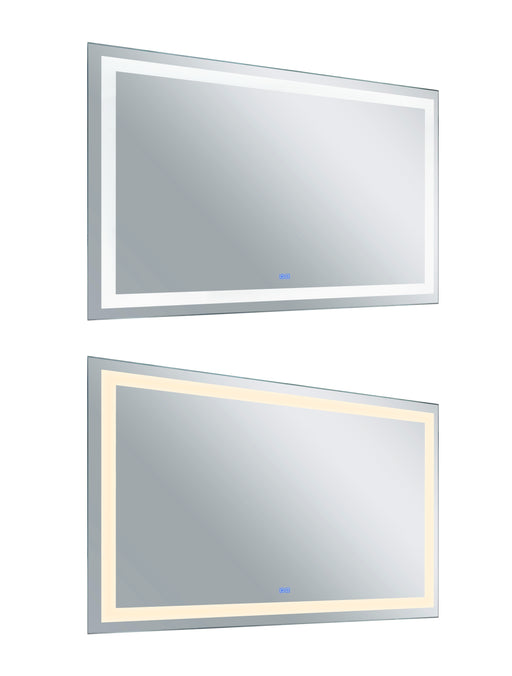 Rectangle Matte White LED 70 in. Mirror From our Abril Collection