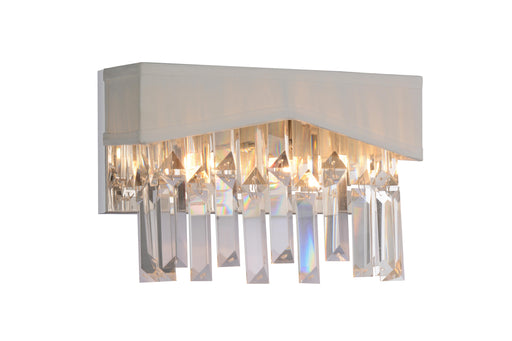 2 Light Wall Sconce with Chrome finish