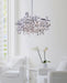 6 Light Chandelier with Chrome finish