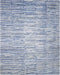 Nourison Gemstone GEM01 Blue 9'x12' Rug