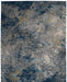 Nourison Artworks ATW02 Blue and Grey 9'x12' Rug